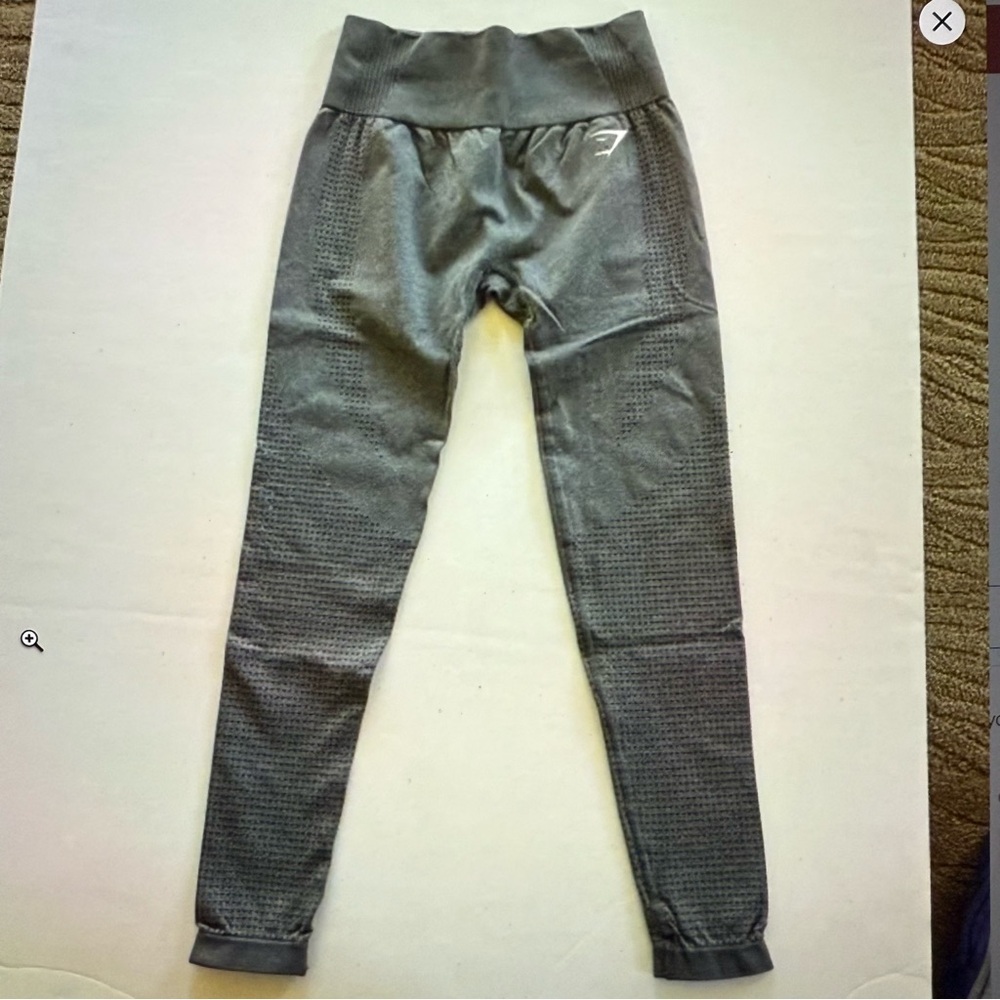 Gymshark Charcoal women’s S juniors leggings ‎ exercise workout lounge